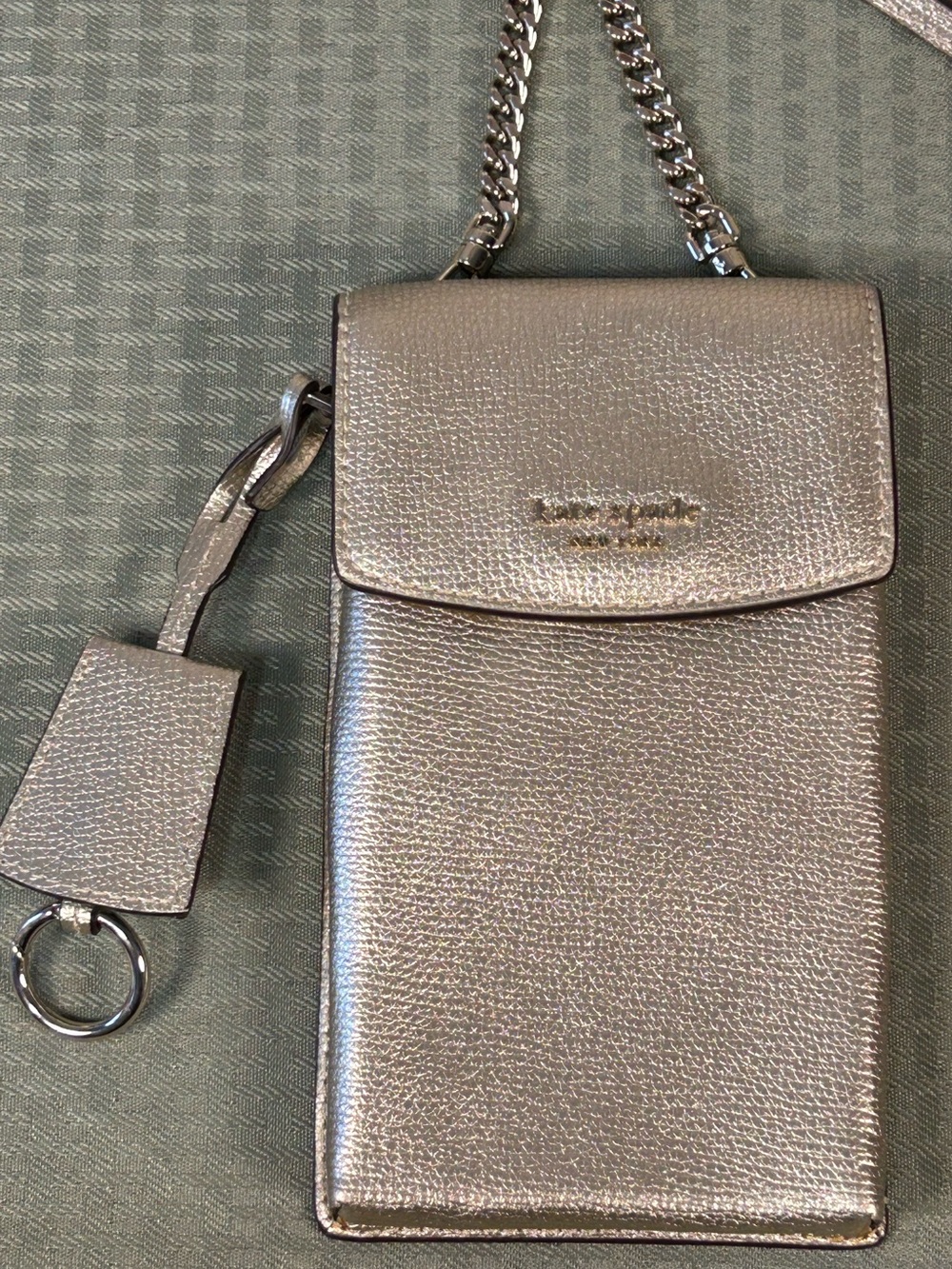 Kate Spade Tinsel North South Flap Phone Crossbody Bag ✨🤩 - Picture 3 of 16